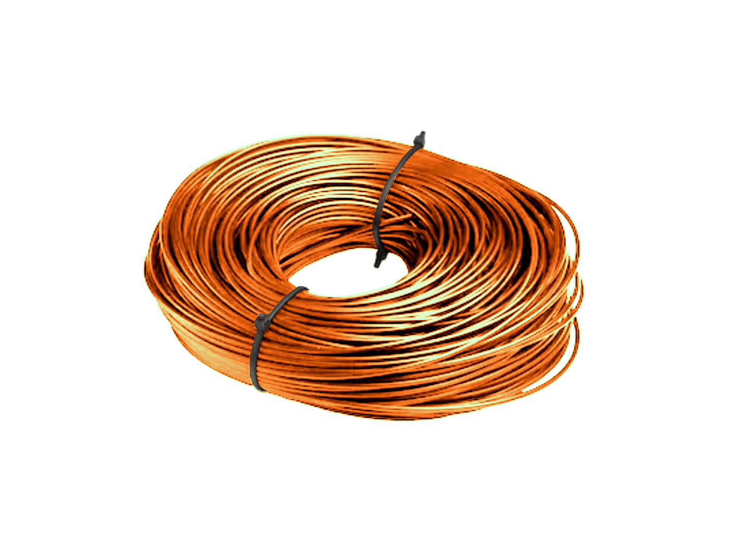 Orange PVC Coated Steel Cable