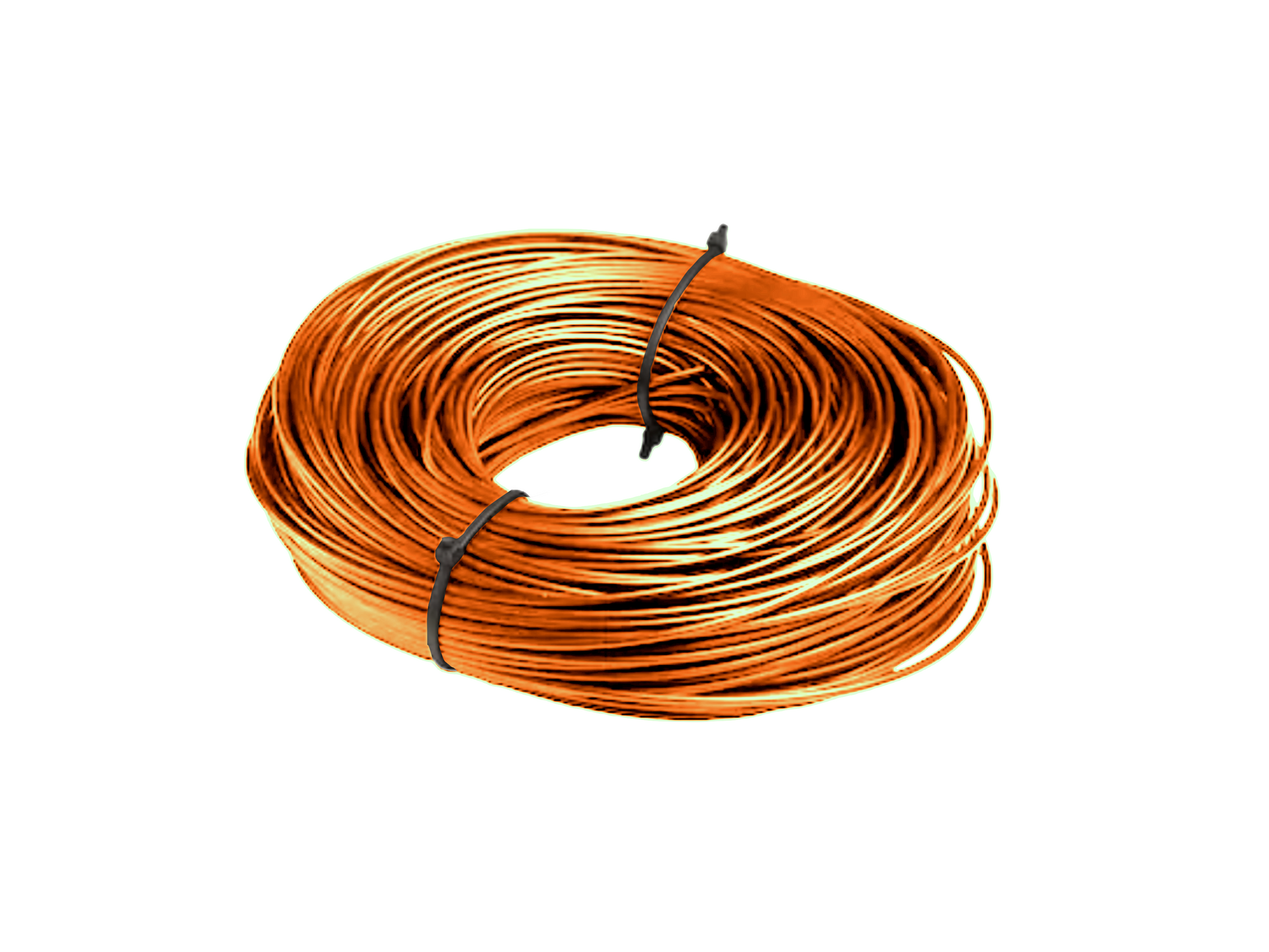 Orange PVC Coated Steel Cable